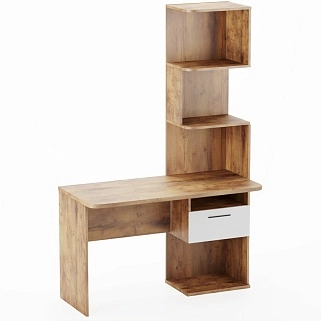 Рабочий стол со встроенным стеллажом HOF420