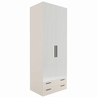 Шкаф двустворчатый с ящиками и с зеркалом L211.60Z