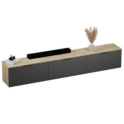 Тумба навесная, 3 ящика R5124