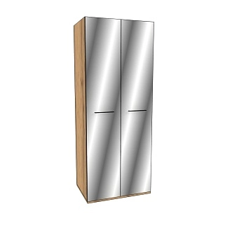 Шкаф двустворчатый с зеркалом C-210.60Z