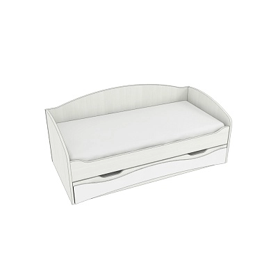 Кровать с выдвижным спальным местом P910, 90x190