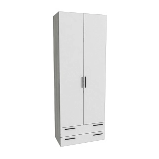 Шкаф двустворчатый с ящиками LG-211.44