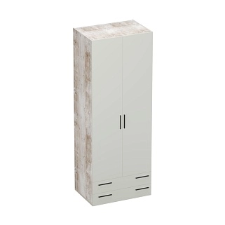 Шкаф двустворчатый с ящиками L211.60