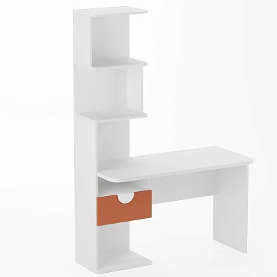 Рабочий стол со встроенным стеллажом HOF420