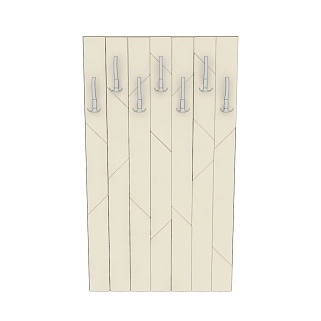 Панель мягкая с крючками P170