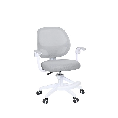 Детское кресло Marte Grey (с подлокотниками и подставкой) Cubby