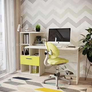 Рабочий стол со встроенным стеллажом HOF421