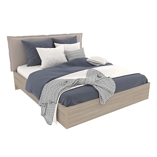 Кровать двуспальная Lazio с парящим эффектом L160 , 160x200