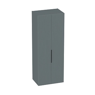 Шкаф 2 дверный, фрезерованные фасады в эмали LE-210.60-1