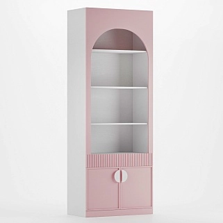 Шкаф книжный комбинированный А248.3