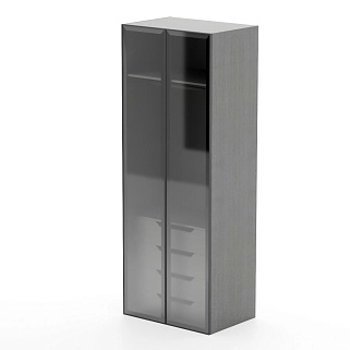 Шкаф для спальни с четырьмя ящиками и штангой R210.60-3