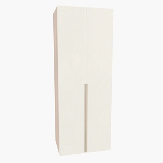 Шкаф 2 дверный, фасады в эмали LE-210.60-1