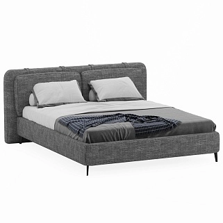 Кровать двуспальная мягкая STANLEY, 180x200