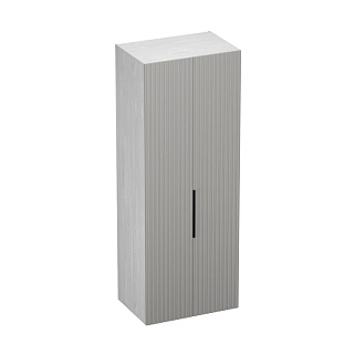 Шкаф 2 дверный, фрезерованные фасады в эмали LE-210.60-1