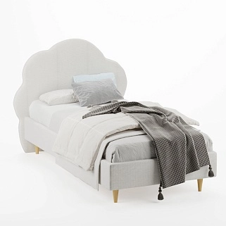 Кровать односпальная мягкая CLOUD, 90x190