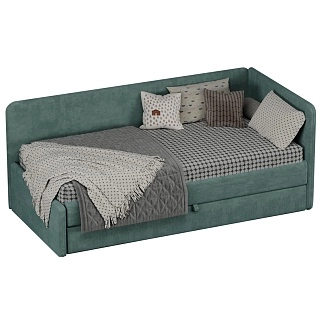 Кровать со вторым выдвижным спальным местом  RUBY М2