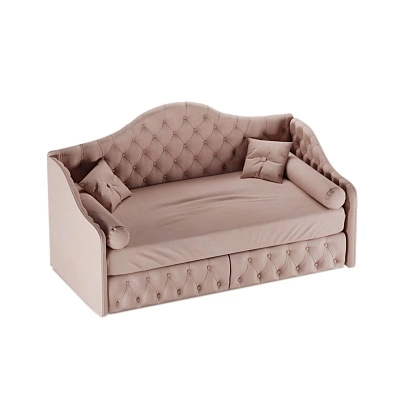 Кровать односпальная мягкая MONIKA, 90x190