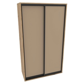 Шкаф-купе ХG140.60-2, профиль INTEGRO, фасад МДФ