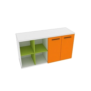 Стеллаж с фасадом L401 L/R