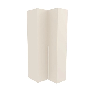 Шкаф угловой, фасады в эмали LE-207 L/R