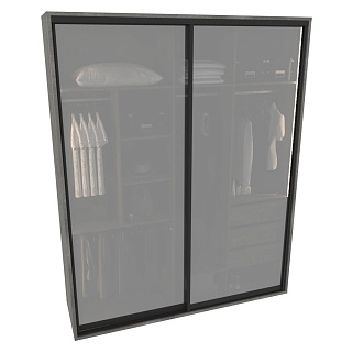 Шкаф-купе ХG216.60-4, профиль INTEGRO, стекло Сатинато белое, с подсветкой