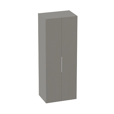 Шкаф 2 дверный, фрезерованные фасады в эмали LE210.60-3