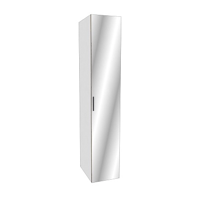 Шкаф 1 дверный узкий с зеркалом L220.60-4Z