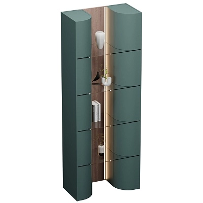 Стеллаж декоративный напольный с подсветкой F300.450