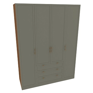 Шкаф четырехдверный для одежды A205-1.60