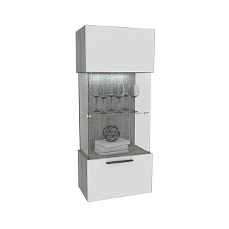 Шкаф навесной с подсветкой LG350