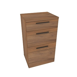 Тумба узкая 2 ящ. L-875