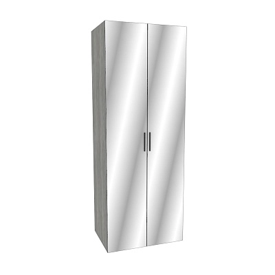 Шкаф двустворчатый с зеркалом LG-210.60-2Z