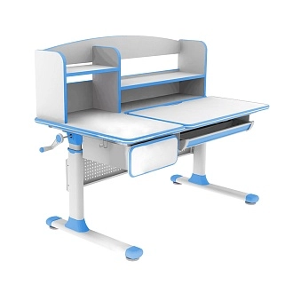 Парта для школьника Rimu Blue Cubby