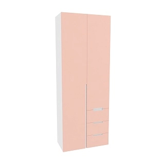 Шкаф комбинированный, фасады в эмали LE215 L/R