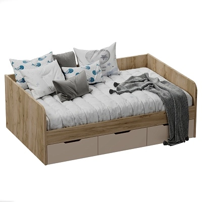 Кровать полутороспальная LG913.120, 120x190