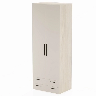 Шкаф двустворчатый с ящиками L211.60