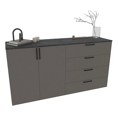 Комод с ящиками и дверью R709