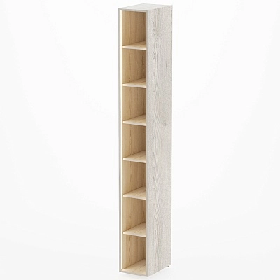 Cтеллаж открытый глубокий L233.44 с подсветкой