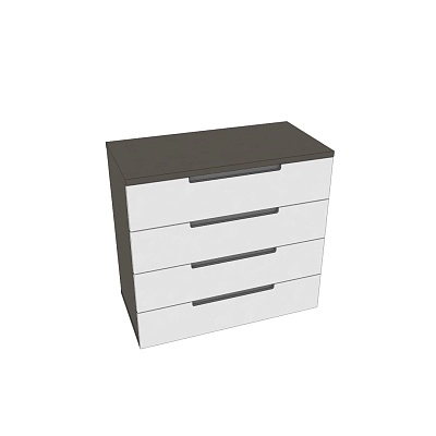 Комод, фасады в эмали LE-704