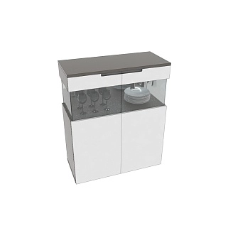 Винный шкаф с подсветкой, фасады в эмали LE200