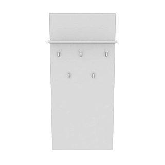 Панель широкая с полкой и крючками L-177