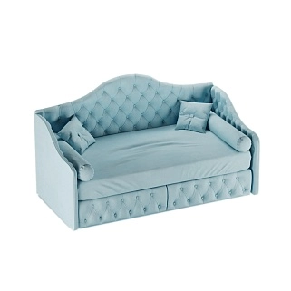 Кровать односпальная мягкая MONIKA, 90x190