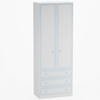 Шкаф двухдверный с ящиками А213