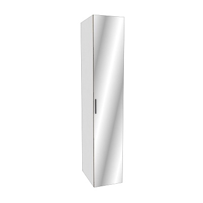 Шкаф 1 дверный узкий с зеркалом L220.60-1Z