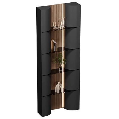 Стеллаж декоративный напольный с подсветкой F300.250