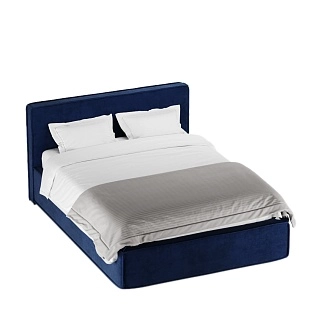 Кровать двуспальная мягкая OSTIN  с подъемным механизмом, 180x200