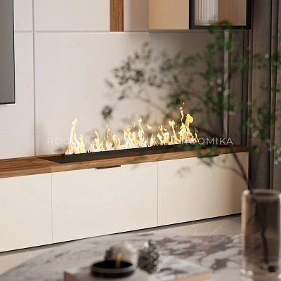 Тумба ТВ напольная с электрокамином L548.350