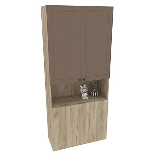 Шкаф для одежды с фальш панелью А212.1