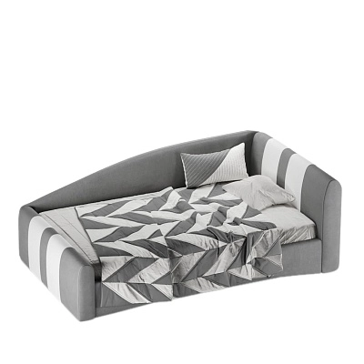 Кровать мягкая с ящиком для белья TOKIO, 120x200