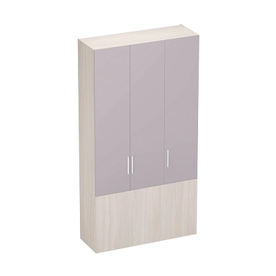 Шкаф двухдверный с фальш-панелью L212.4-120